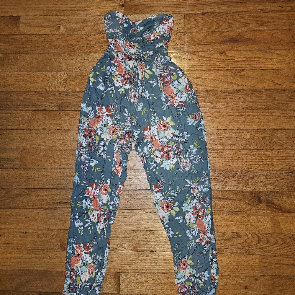 Floral jumpsuit